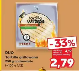 Kaufland Tortilla grillowana DIJO oferta
