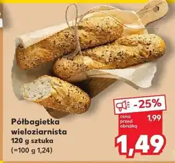 Kaufland Półbagietka wieloziarnista Kaufland oferta