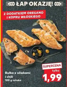 Kaufland Bułka z oliwkami i chili Kaufland oferta