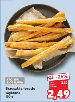Kaufland Bruszki z łososia wędzone Stoisko z obsługą oferta