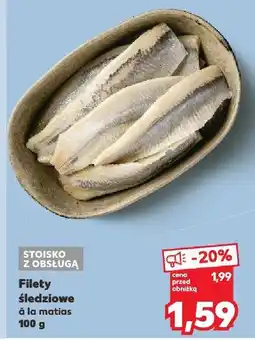 Kaufland Filety śledziowe à la matias Stoisko z obsługą oferta