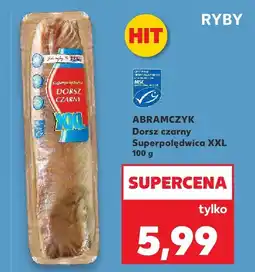 Kaufland Dorsz czarny Superpoławica XXL Abramczyk oferta