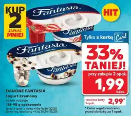 Kaufland Jogurt kremowy Danone Fantasia oferta