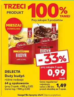 Kaufland Budyń duży Delecta oferta