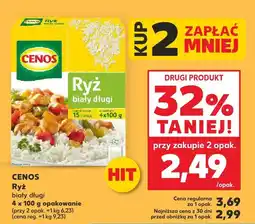 Kaufland Ryż biały długi Cenos oferta