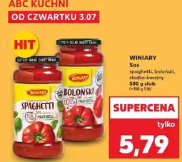 Kaufland Sos spaghetti Winiary oferta