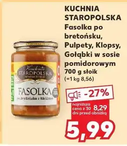Kaufland Fasolka po bretońsku Kuchnia Staropolska oferta