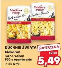 Kaufland Makaron Kuchnie Świata oferta