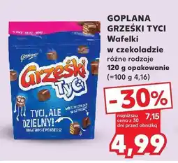Kaufland Wafelki Grześki Tyci Goplana oferta