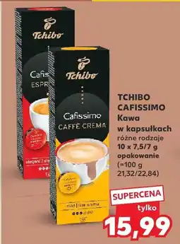 Kaufland Kawa w kapsułkach Cafissimo Tchibo oferta