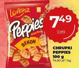 Duży Ben Chrupki Peppies Bekon 100g Lorenz oferta