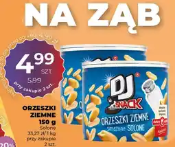 Duży Ben Orzeszki ziemne solone DJ Snack 150g oferta