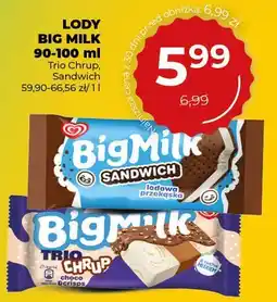 Duży Ben Lody Big Milk Trio Chrup, Sandwich oferta