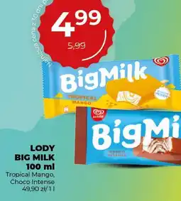 Duży Ben Lody Big Milk Tropical Mango, Choco Intense oferta