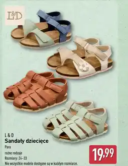 ALDI Sandały L & D oferta