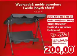 Kaufland Huśtawka ogrodowa Countryside oferta