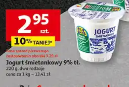 Auchan Jogurt śmietankowy O oferta