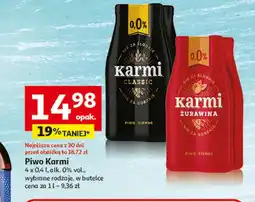 Auchan Piwo bezalkoholowe Karmi oferta