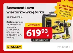 3W Wiertarko-wkrętarka Stanley oferta