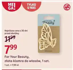 Rossmann Klamra do włosów For Your Beauty oferta