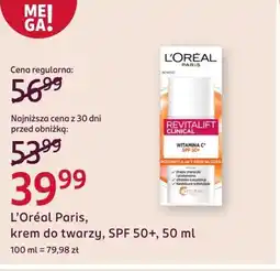 Rossmann Krem ochronny do twarzy L'Oréal Paris oferta