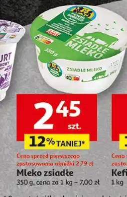 Auchan Mleko zsiadłe Auchan oferta