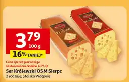 Auchan Ser żółty Królewski OSM Sierpc oferta