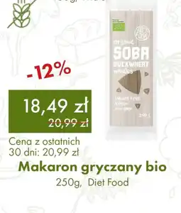 Organic Farma Zdrowia Makaron Diet Food oferta