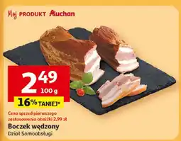 Auchan Boczek wędzony Auchan oferta