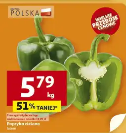 Auchan Papryka zielona polska 1 kg Auchan oferta