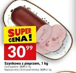 Twój Market Wędlina Szynkowa z pieprzem Bialecki oferta