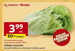 Auchan Sałata rzymska 1 szt. Auchan oferta