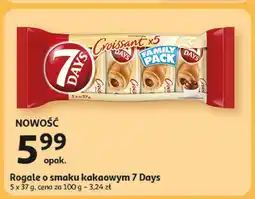 Auchan Rogale o smaku kakaowym 7 Days 5-pak Mondelez oferta