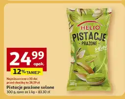 Auchan Pistacje prażone solone Helio oferta