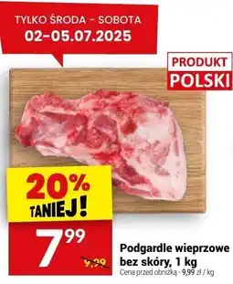 Twój Market Podgardle wieprzowe bez skóry Twój Market oferta