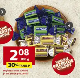 Auchan Cukierki czekoladowe Mieszko Michaszki Duo oferta