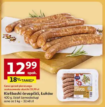 Auchan Kiełbaski cevapčići Łuków oferta