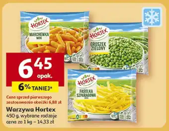 Auchan Warzywa mrożone Hortex oferta