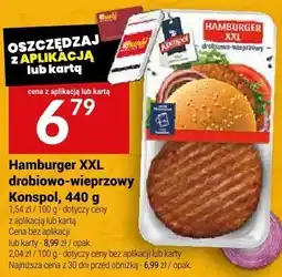 Twój Market Hamburger XXL drobiowo-wieprzowy Konspol oferta