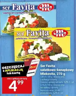 Twój Market Ser Favita sałatkowo-kanapkowy Mlekovita oferta