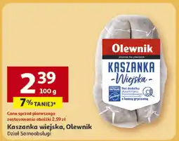 Auchan Kaszanka wiejska Olewnik oferta