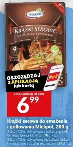 Twój Market Krążki serowe do smażenia Mlekovita oferta