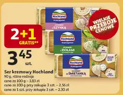 Auchan Ser kremowy Hochland oferta