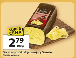Auchan Ser szwajcarski dojrzewający Serovia oferta
