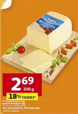 Auchan Ser mozzarella ZM Sokołów oferta