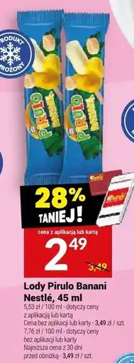 Twój Market Lody Pirulo Banani Nestle oferta
