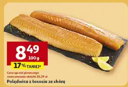 Auchan Łosoś - polędwica ze skórą Auchan oferta