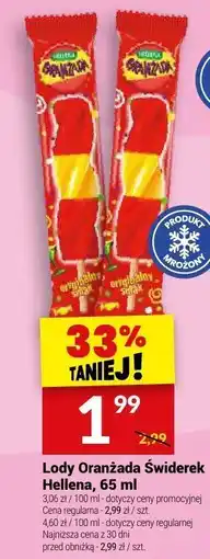 Twój Market Lody Oranżada Świderek Hellena oferta