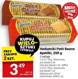 Twój Market Herbatniki Petit Beurre Apetitki oferta