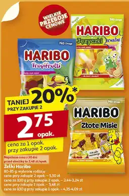 Auchan Żelki Haribo oferta
